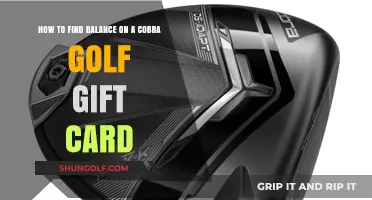 Mastering Your Cobra Golf Gift Card: Tips for Achieving Perfect Balance