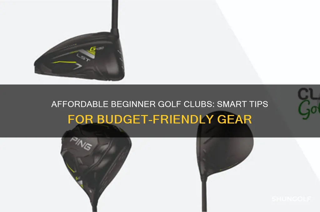 how to find beginner golf clubs cheap