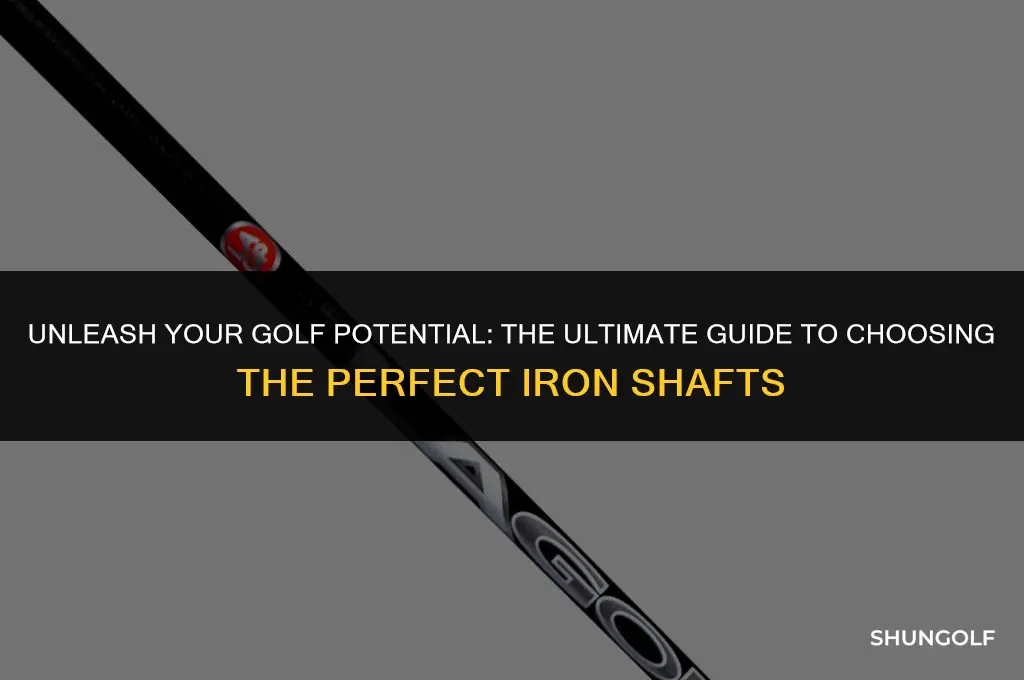 how to find best golf shaft for irons