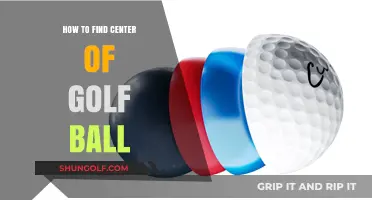 Mastering the Art: Locate the Core of Your Golf Ball