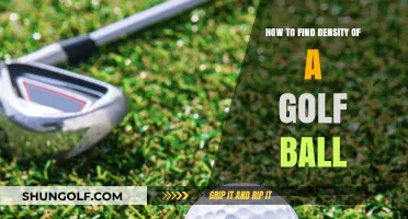 Unveiling the Secrets: How to Calculate the Density of a Golf Ball