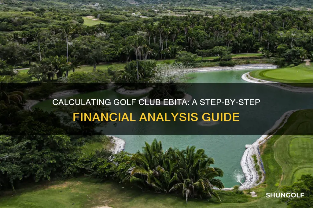 how to find ebita of a golf club