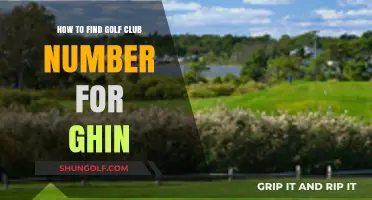 Finding Your Golf Club Number for GHIN: A Step-by-Step Guide