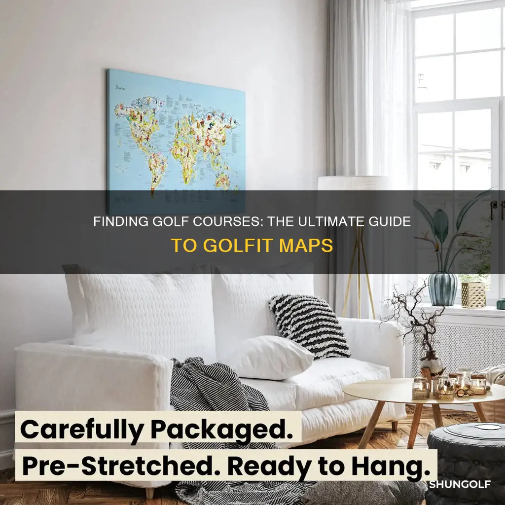 how to find golf it maps