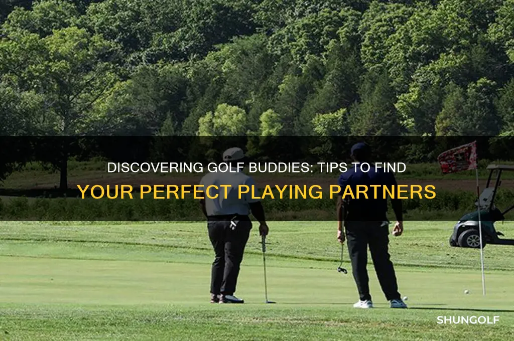 how to find golf partners to play with