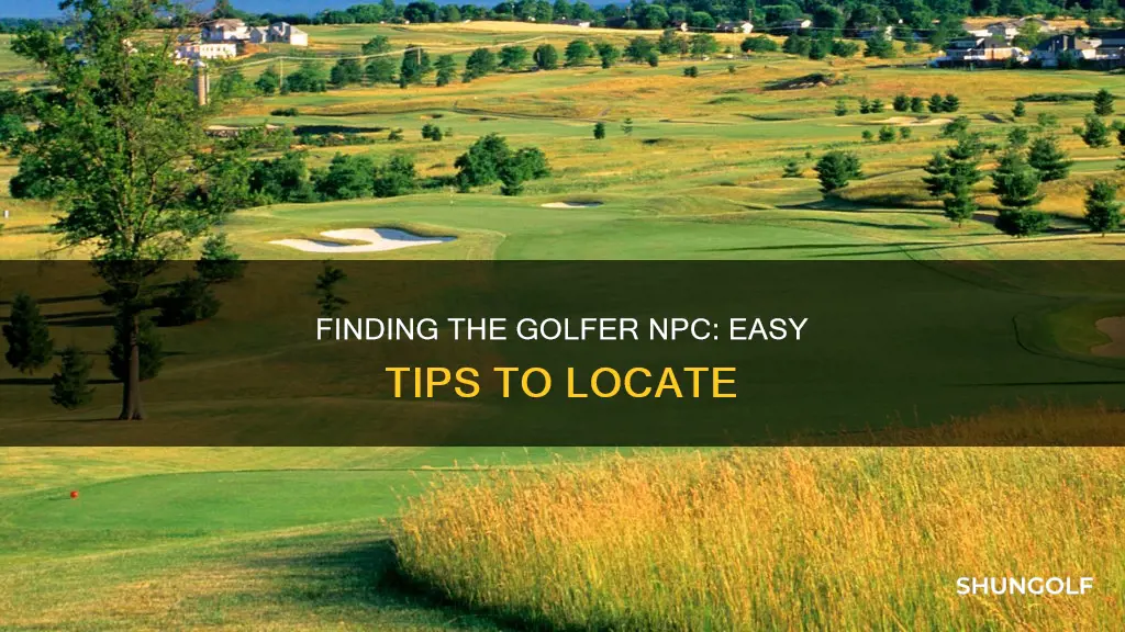 how to find golfer npc