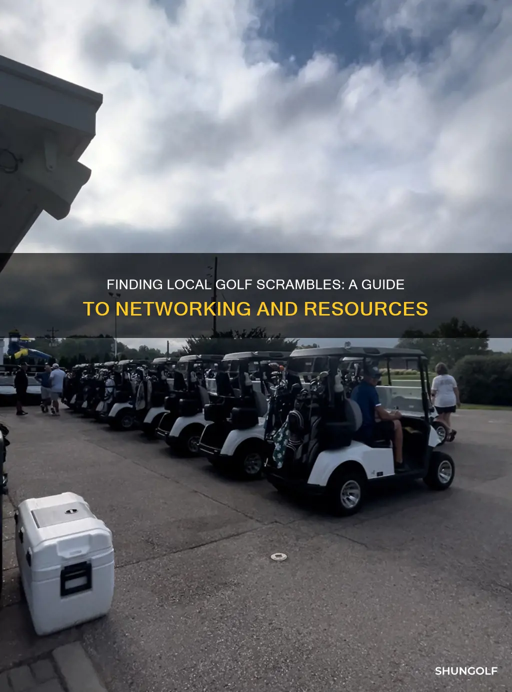 how to find local golf scrambles