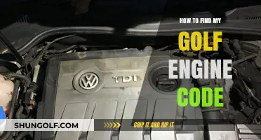 Locate Your Golf Engine Code: A Quick and Easy Guide