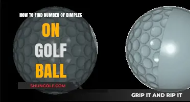 Unveiling the Secrets: A Guide to Counting Golf Ball Dimples