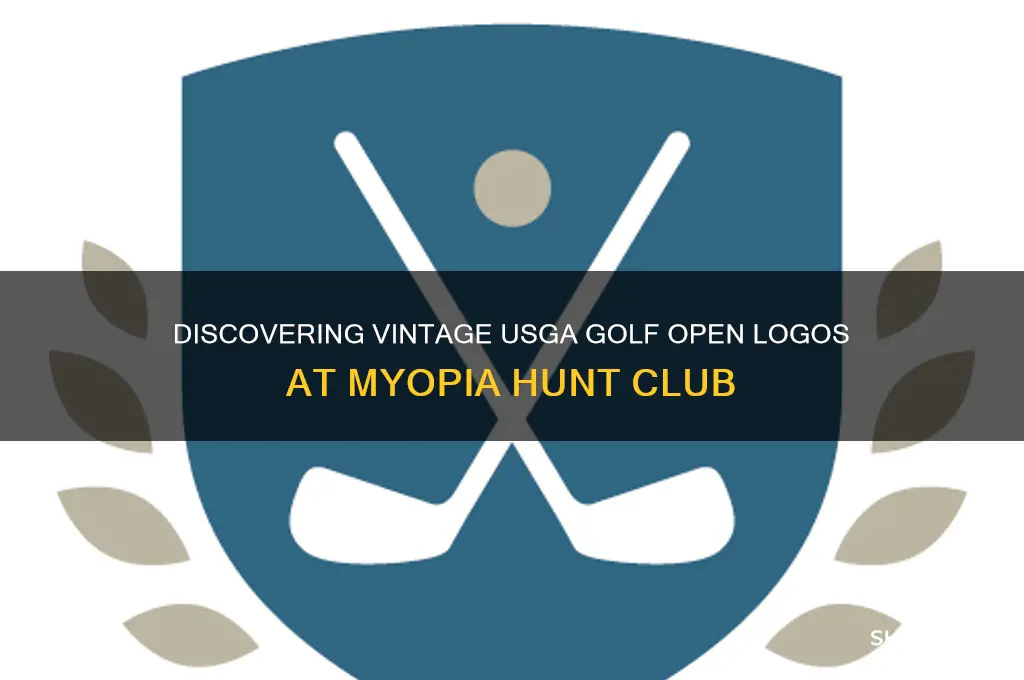 how to find old usga golf open logos myopia