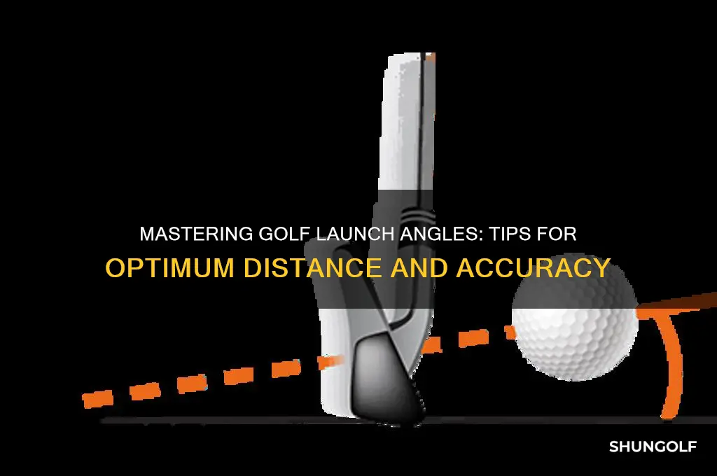 how to find optimum launch angle golf