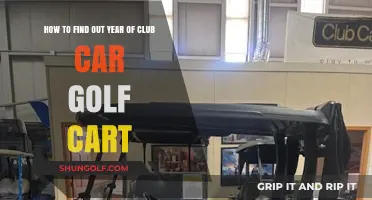 Discover Your Club Car Golf Cart's Manufacturing Year Easily