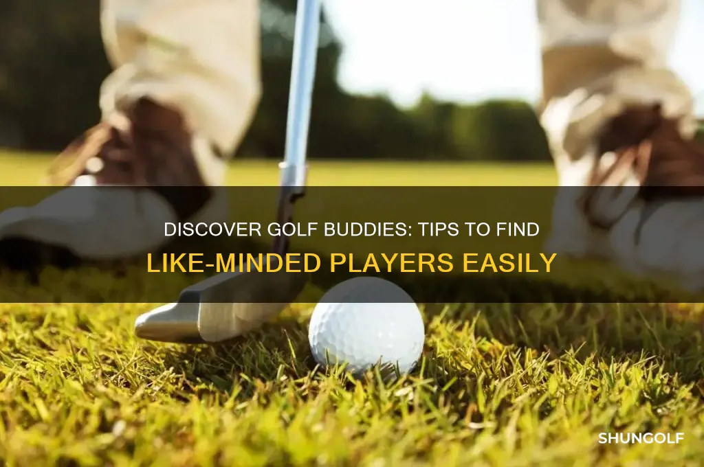 how to find people to golf with