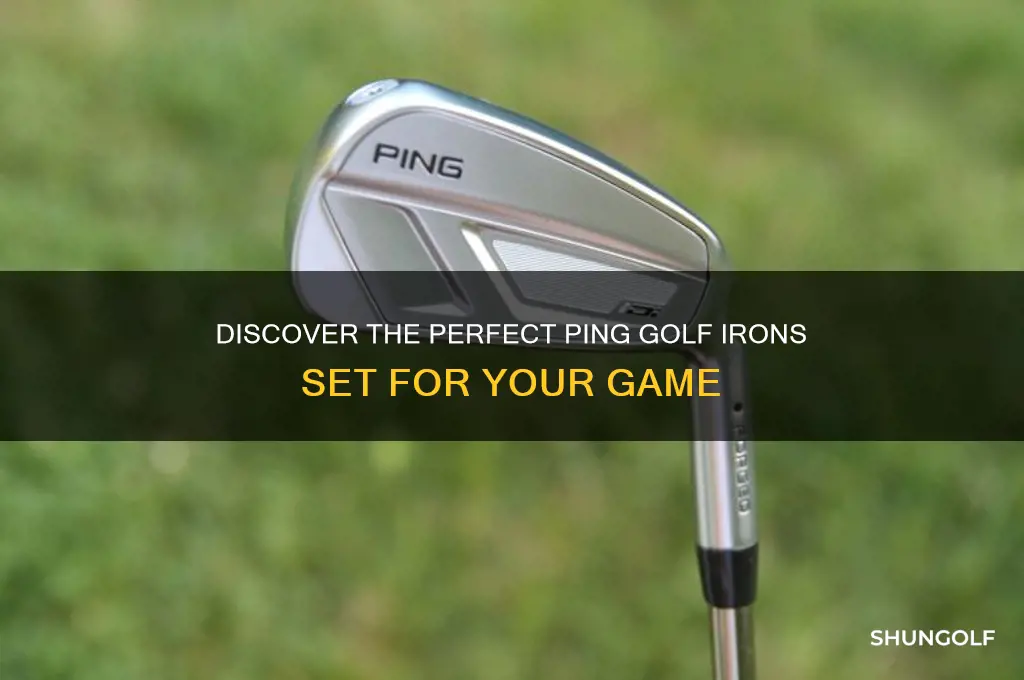 how to find ping golf irons sets