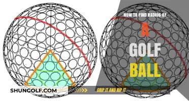 Exploring the Dimensions: A Guide to Golf Ball Radius