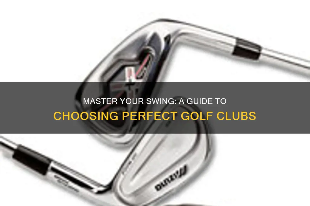 how to find right golf clubs