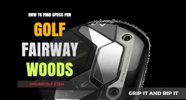 Mastering Your Game: Finding the Perfect Golf Fairway Woods Specs