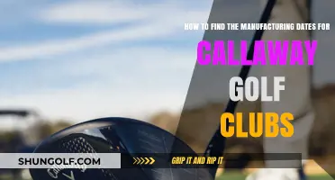 Discovering Callaway Golf Clubs' Manufacturing Dates: A Comprehensive Guide