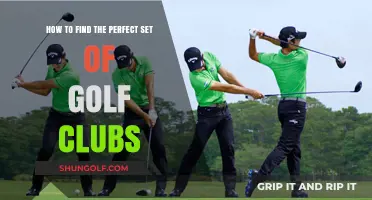 Master Your Swing: Finding the Perfect Golf Clubs for You