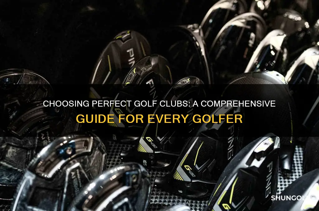 how to find the right golf clubs