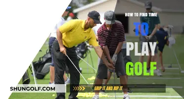 Mastering Your Schedule: Finding Time to Play Golf Effortlessly
