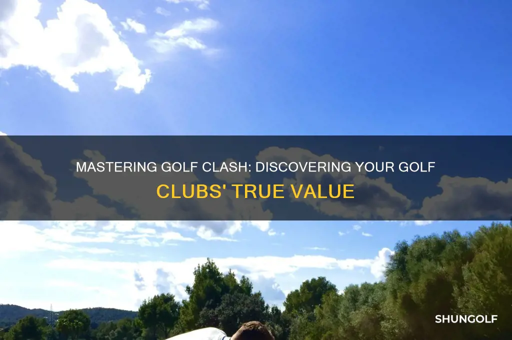 how to find values of golf clubs on golf clash