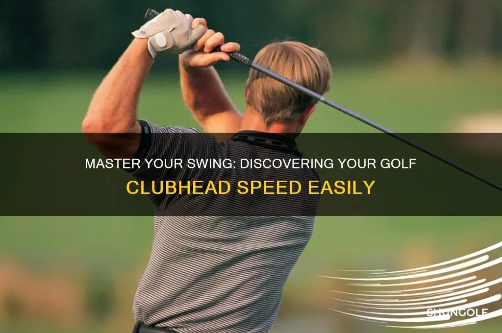 how to find your golf clubhead speed