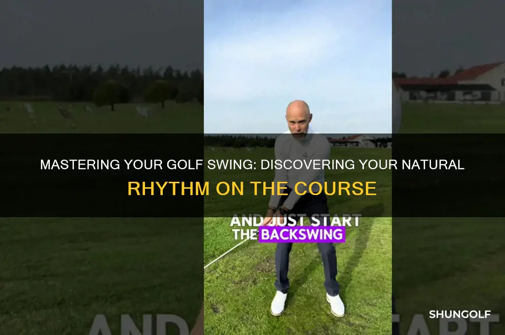 how to find your rhythm in golf