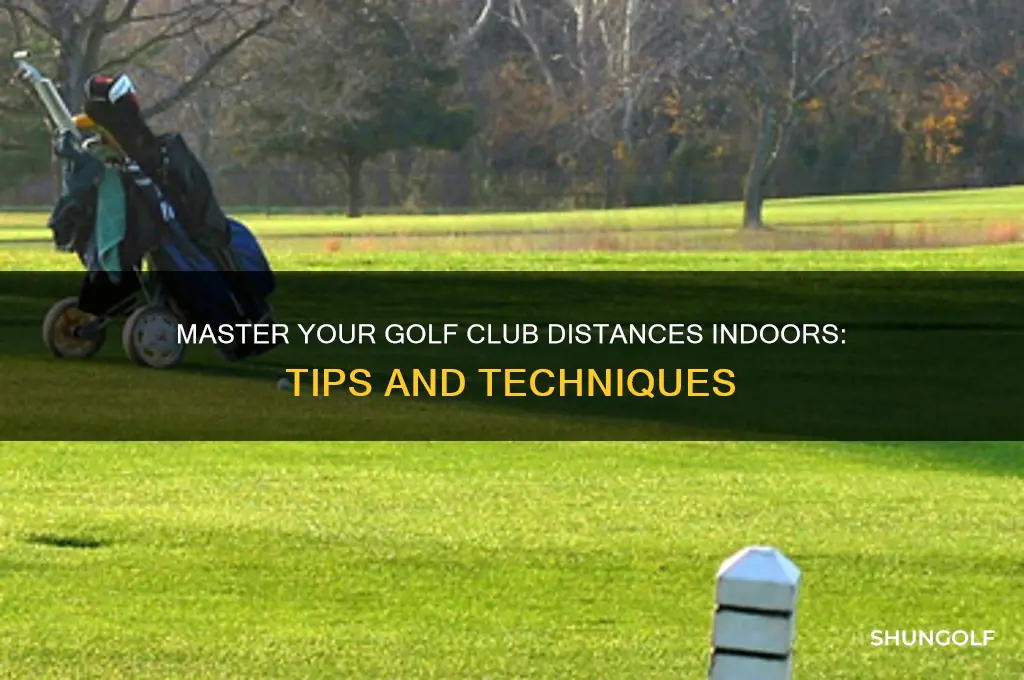 how to finf out your golf club distance indoors