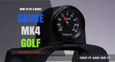 Boost Gauge Installation Guide for Your MK4 Golf: Step-by-Step