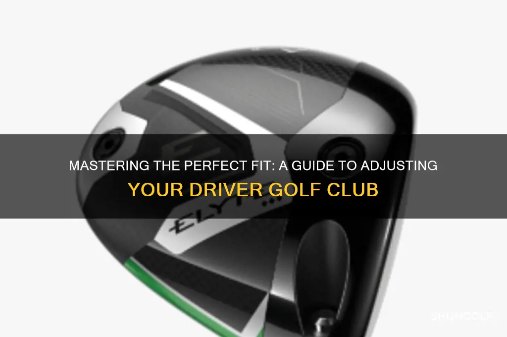 how to fit a driver golf club