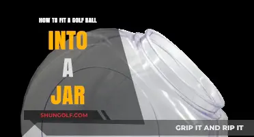 The Art of Fitting a Golf Ball into a Jar: A Step-by-Step Guide