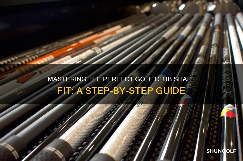 how to fit a golf club shaft