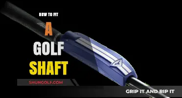 Mastering the Golf Shaft Fit: A Comprehensive Guide