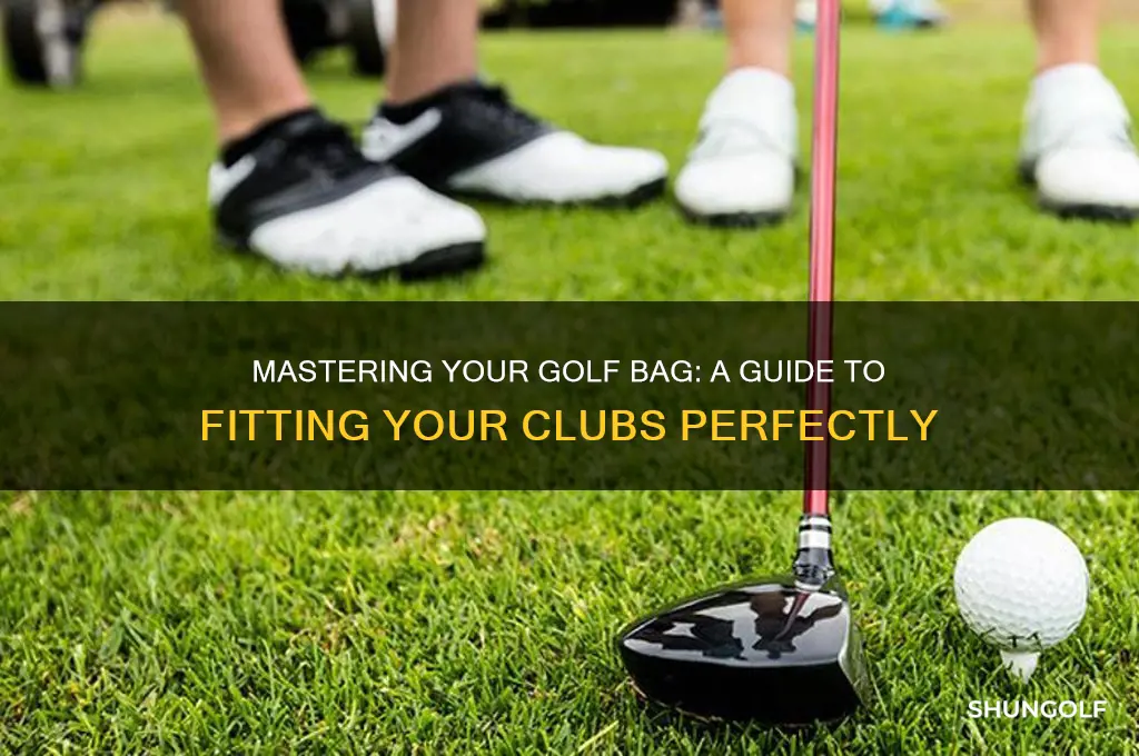 how to fit a set of golf clubs