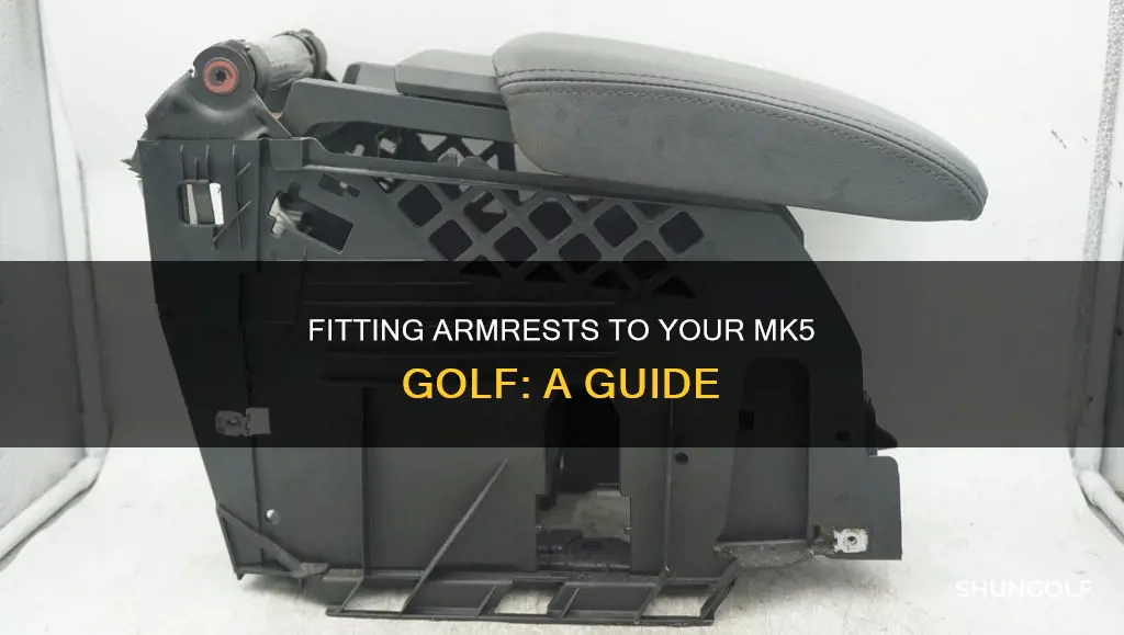 how to fit armrest mk5 golf