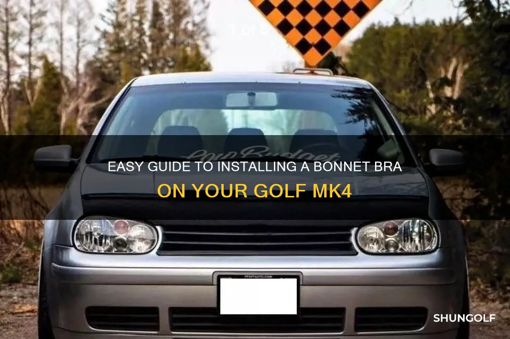 how to fit bonnet bra golf mk4