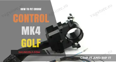 Upgrade Your Drive: Installing Cruise Control in a MK4 Golf