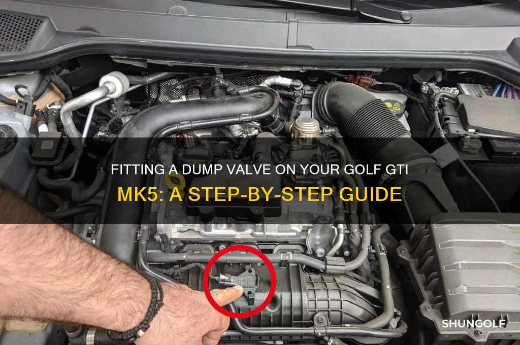 how to fit dump valve golf gti mk5