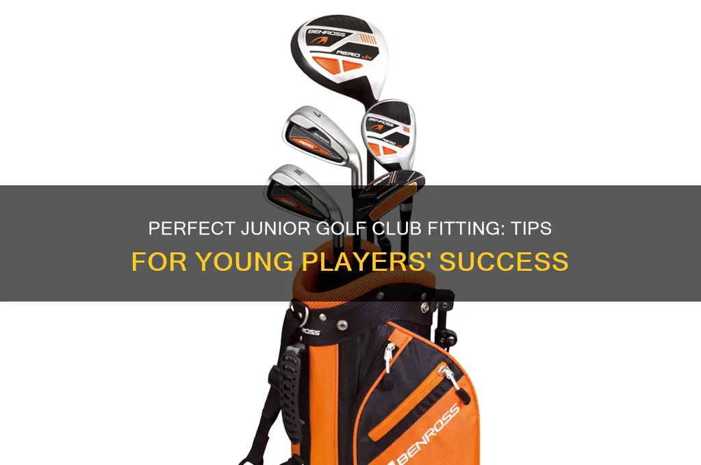 how to fit golf clubs for juniors
