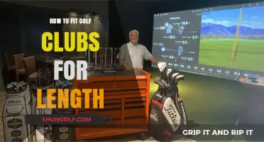 Mastering Your Swing: The Ultimate Guide to Golf Club Length Fitting