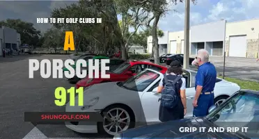 Fitting Golf Clubs in a Porsche 911: Tips and Tricks