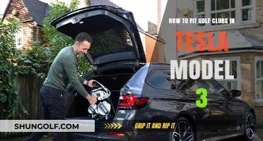 Fitting Golf Clubs in a Tesla Model 3: Tips and Tricks