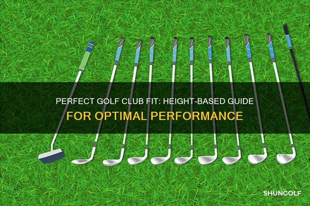 how to fit golf clubs to your height
