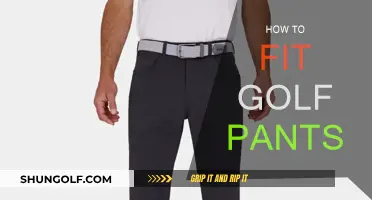 Golf Pants: Get the Right Fit for Your Game