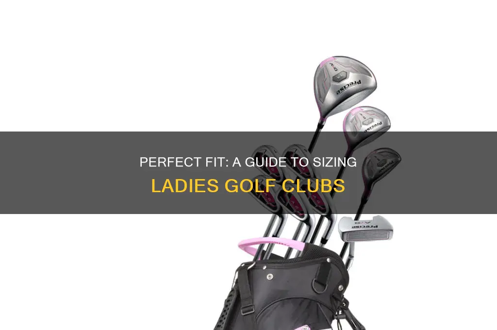 how to fit ladies golf clubs