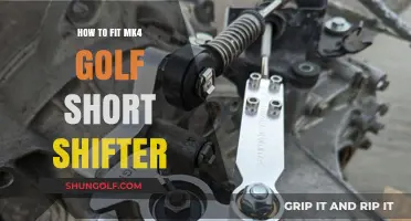 Easy Guide to Installing a Short Shifter on Your MK4 Golf