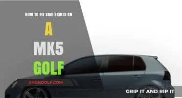 Step-by-Step Guide to Installing Side Skirts on Your MK5 Golf