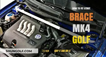 Upgrade Your MK4 Golf's Handling: Strut Brace Installation Guide