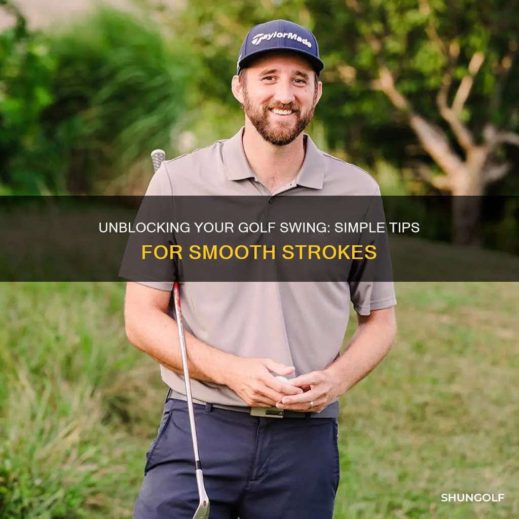 how to fix a block golf